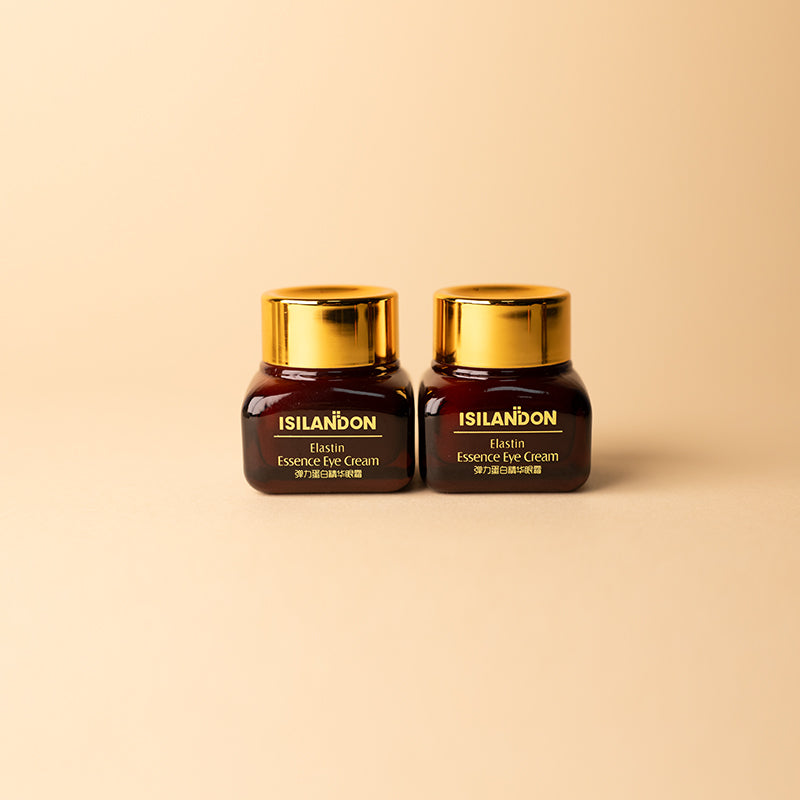 Hydrating Eye Cream in Small Brown Bottle