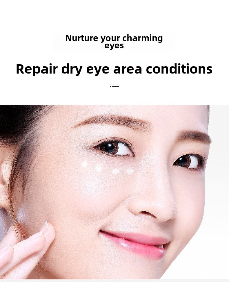 Hydrating Eye Cream in Small Brown Bottle