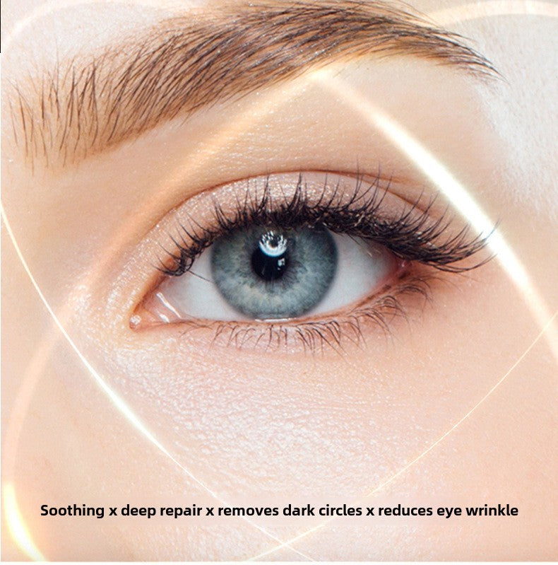 Hydrating Eye Cream in Small Brown Bottle