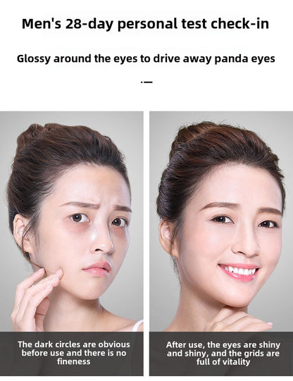 Hydrating Eye Cream in Small Brown Bottle